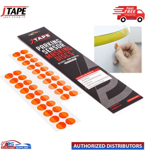 J Tape Parking Sensor Masking Stickers Automotive Reverse Covers x 20